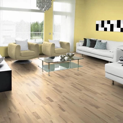 ЯСЕНЬ COUNTRY VANILLA MATT ПАРКЕТНАЯ ДОСКА KARELIA POLAR